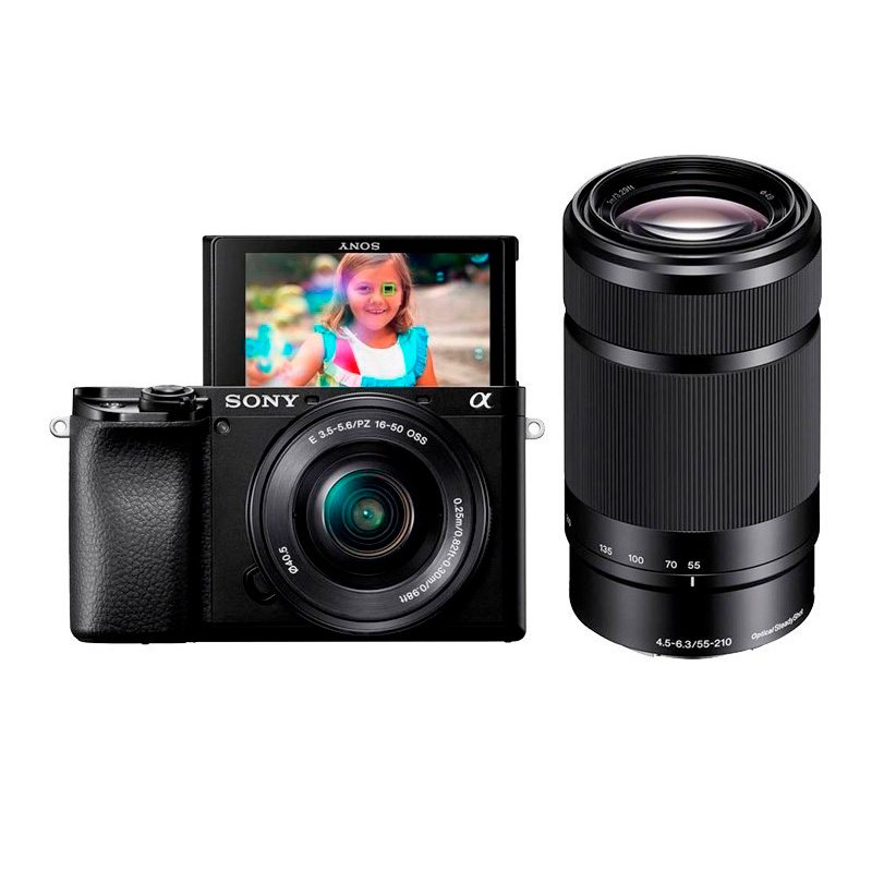 SONY A6100 + 16-50mm + 55-210mm