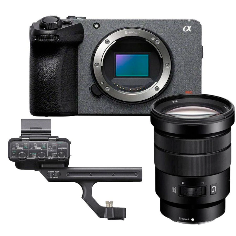 SONY FX30 + XLR Handle + Objetivo Sony