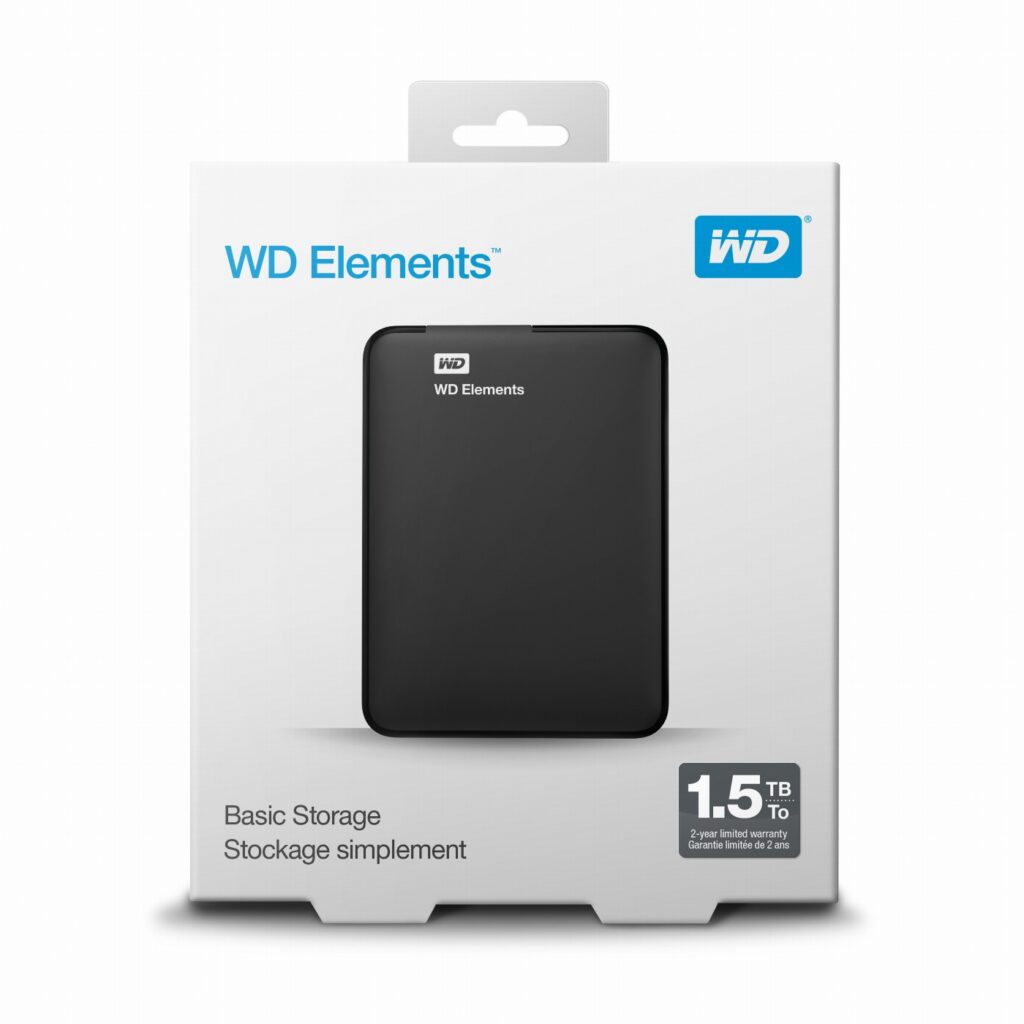 Western Digital WD Elements Portable external hard drive