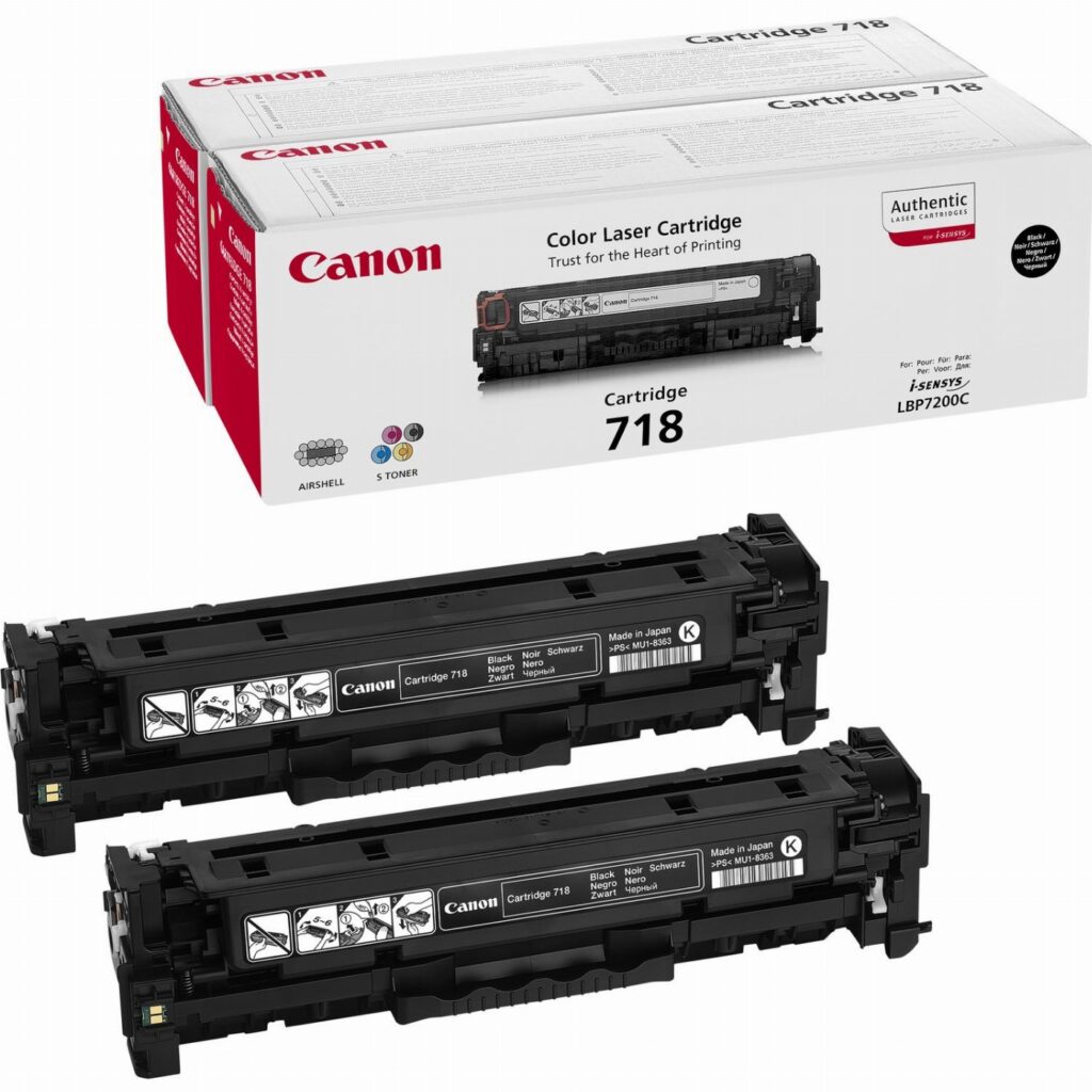 Canon CRG-718 Bk VP toner cartridge