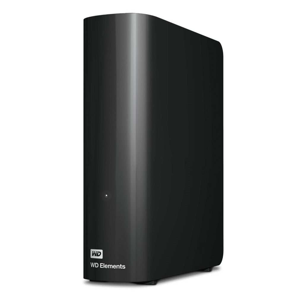 Western Digital Elements WDBWLG0100HBK-EESN external hard drive