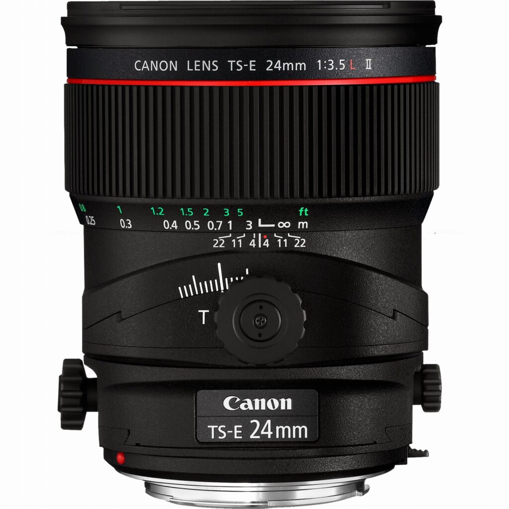 Objetivo Canon TS-E 24mm f/3.5L II