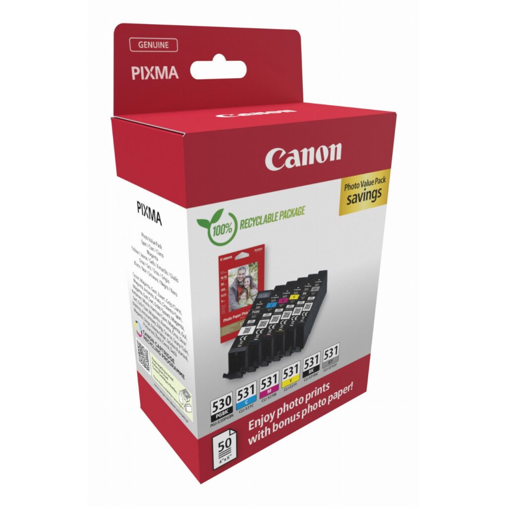 Canon PGI-530/CLI-531 PVP ink cartridge