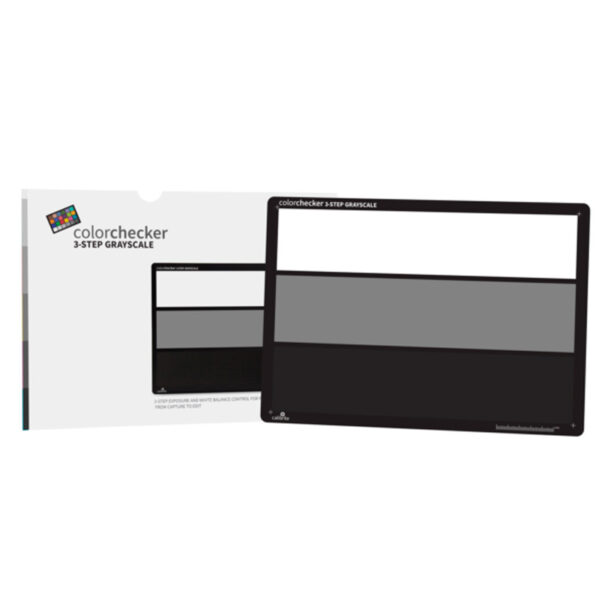 ColorChecker 3-Step Grayscale