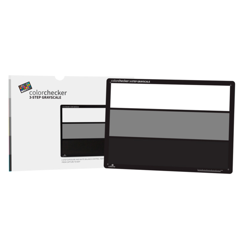 ColorChecker 3-Step Grayscale
