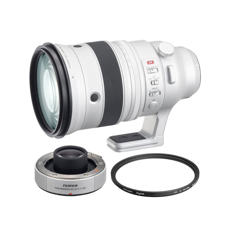 FUJINON XF200mm F2 OIS WR + XF 1.4x TC F2