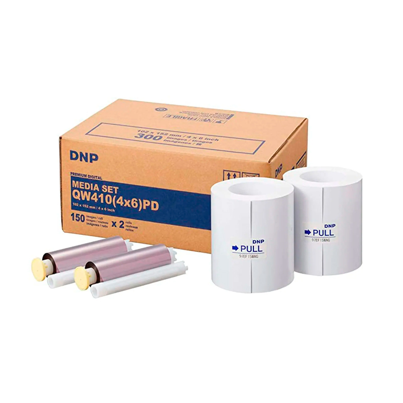 DNP Papel Térmico 10×15 QW410 PD Premium