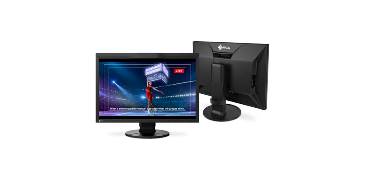 El monitor de gestión de color de 24,1 pulgadas de EIZO ahora admite SDI