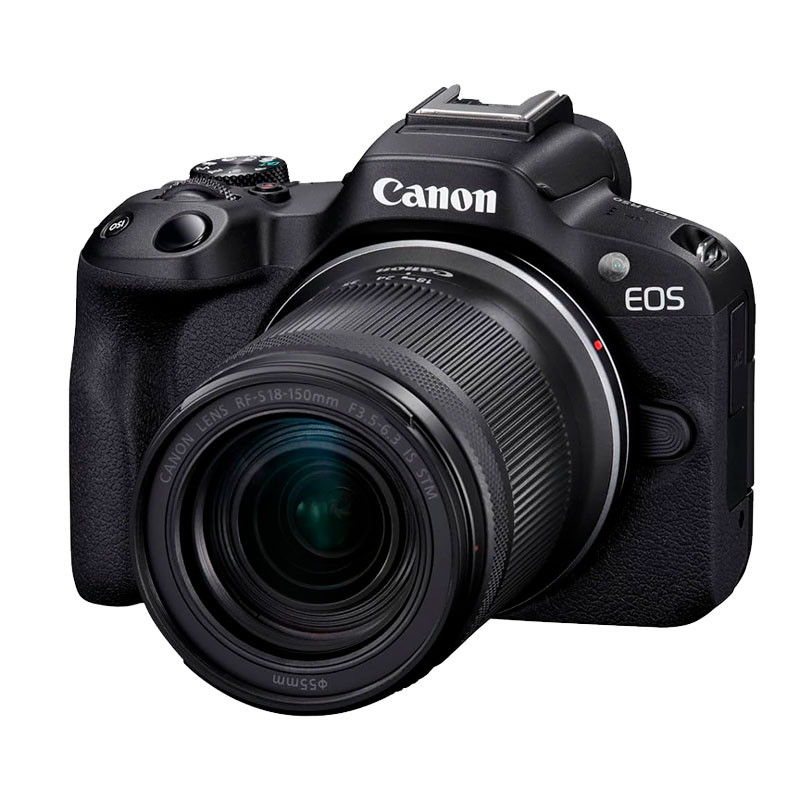 Canon EOS R50 Negra + RF-S 18-150 mm STM