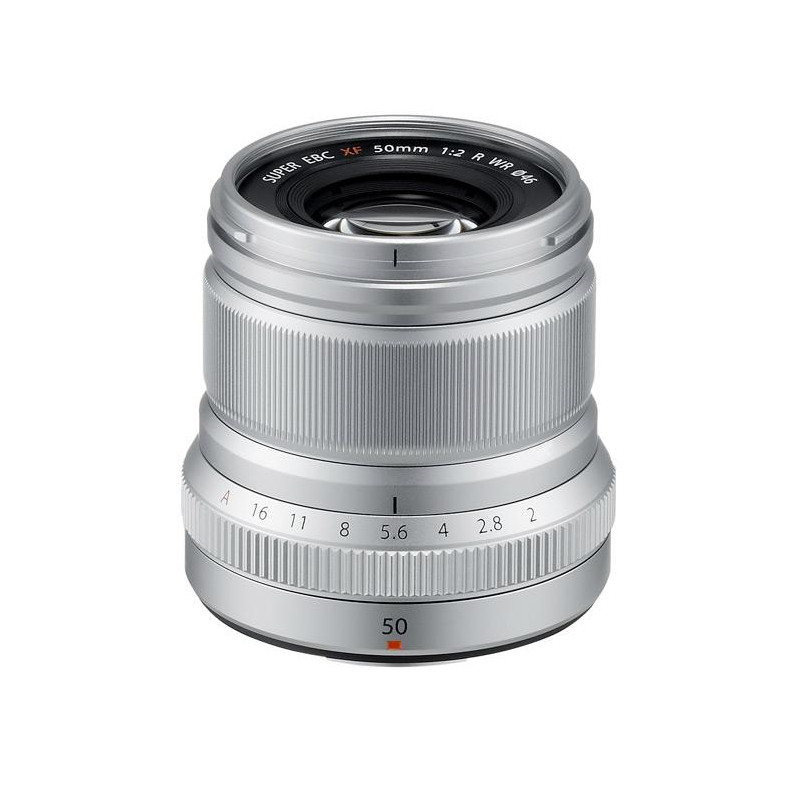 FUJINON XF50mm F2 R WR Silver