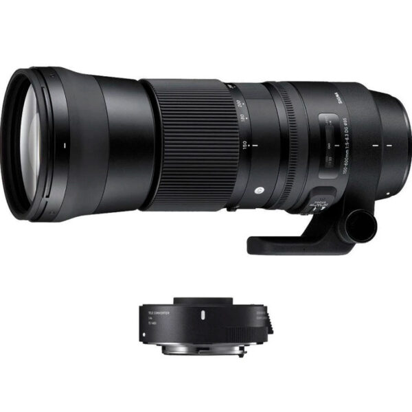 SIGMA 150-600mm F5-6.3 DG OS HSM Contemporary + Teleconv TC-1401