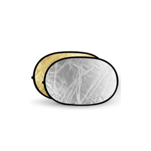Goud & Zilver Reflector Disc 80x120cm