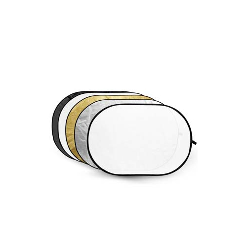 5 in 1 Goud, Zilver, Zwart, Wit, Transparant Reflector disc 120x180cm