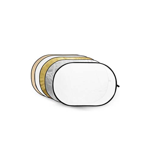5 in 1 Goud, Zilver, Soft Gold, Wit, Transparant Reflector Disc 150X200cm