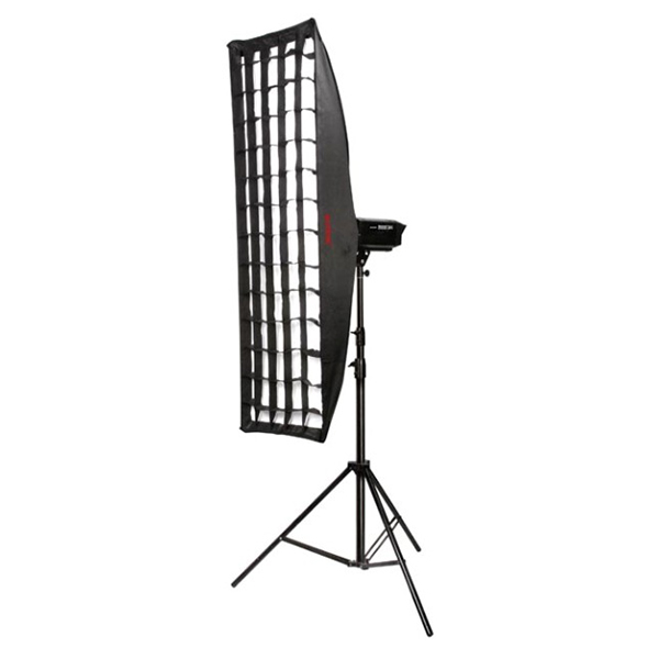 Softbox Bowens Mount + Grid 35x160cm