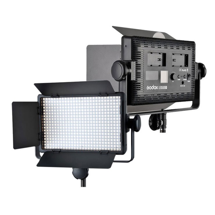 LED 500Y Tungsten met barndoor