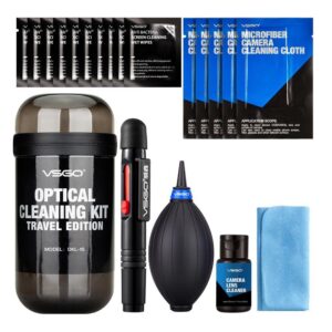 Optical Cleaning Kit Travel Grey