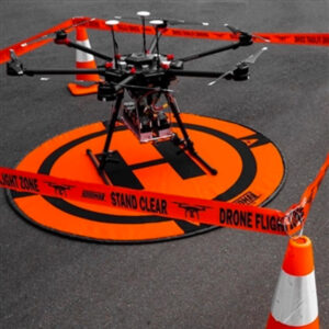 Drone Tape Clips + Drone Flight Zone Tape