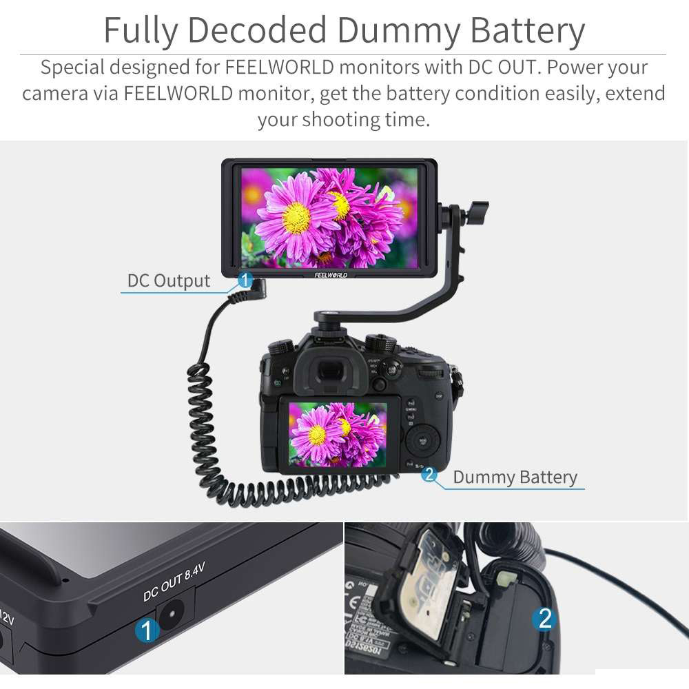 FZ100 dummy battery A7III to DC