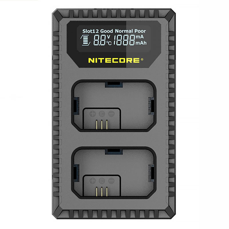 USN1 Compacte Dubbel Lader voor Sony NP FW50 met indicator + USB