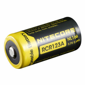 NL166 CR123A battery (650mAh) 16340