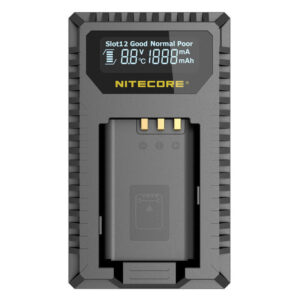 USN2 Compacte Dubbel Lader voor Sony NB B1X met indicator + USB
