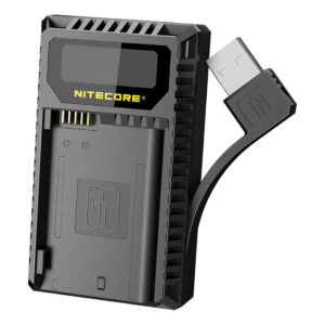 UNK2 Compacte Dubbel Lader voor Nikon EN EL15 + USB