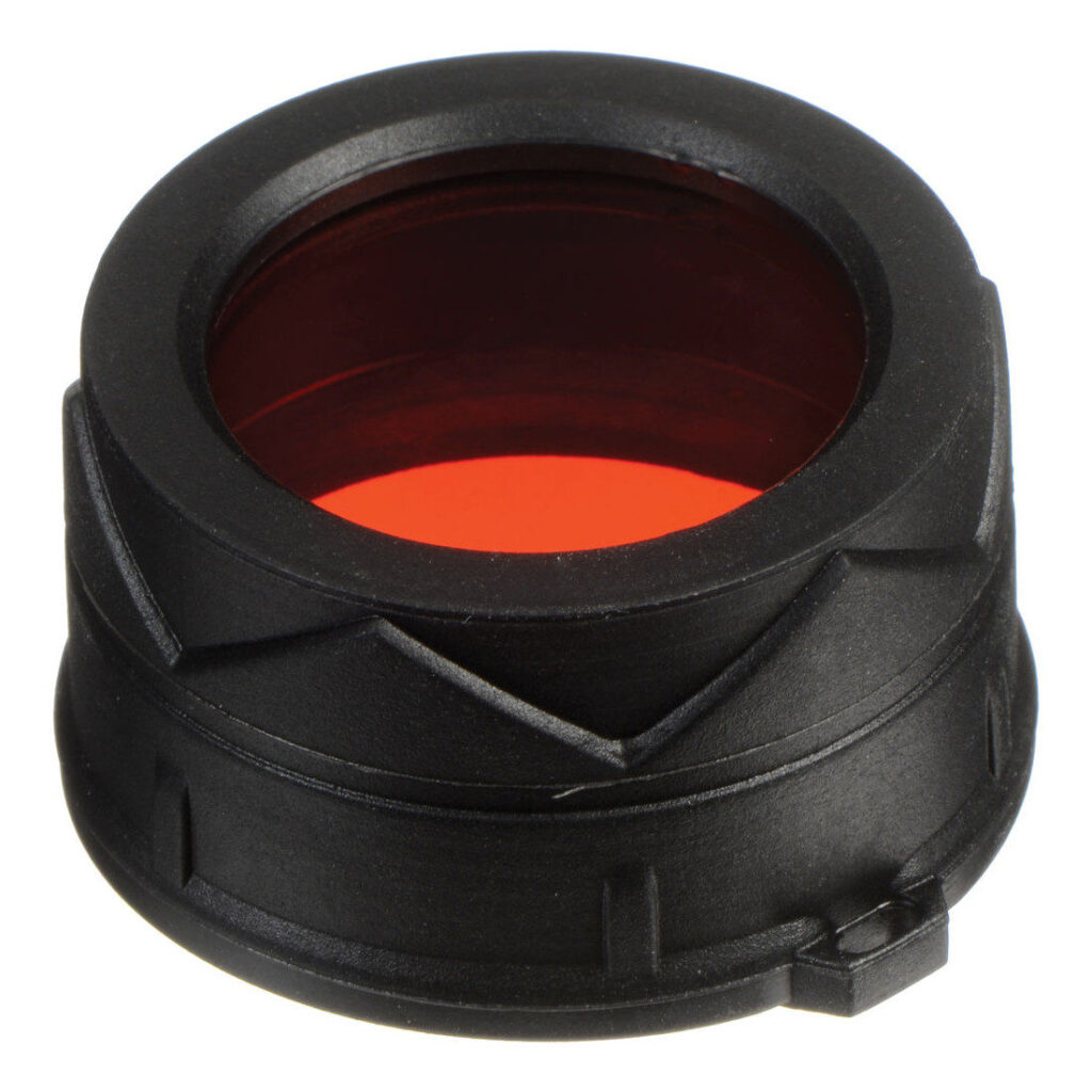 NFR34 Highgrade filter Red for 34mm diameter flashlight