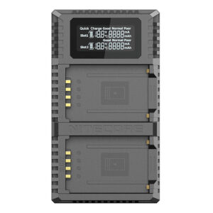 FX2 Pro Dubbele Lader voor Fujifilm NP T125