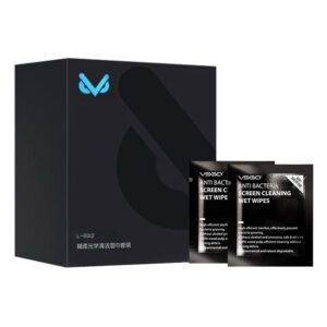 anti bacteria screen cleaning wipes kit (60 stuks)
