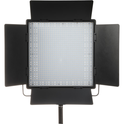 LED 1000BI MKll Bi Color DMX LED met Barndoor