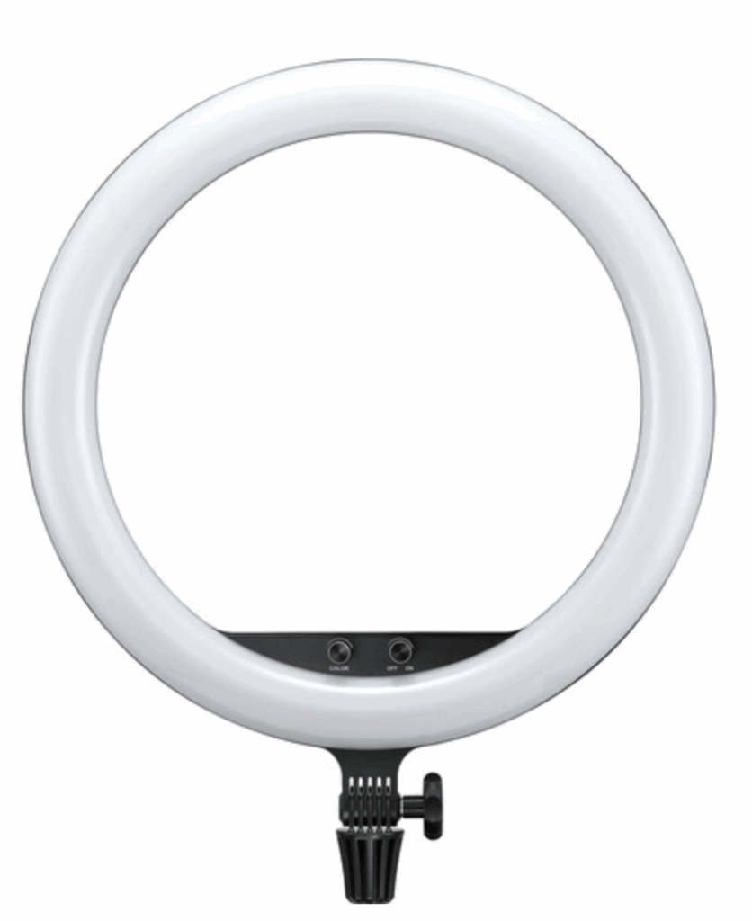 LR150 LED Ring Light Black