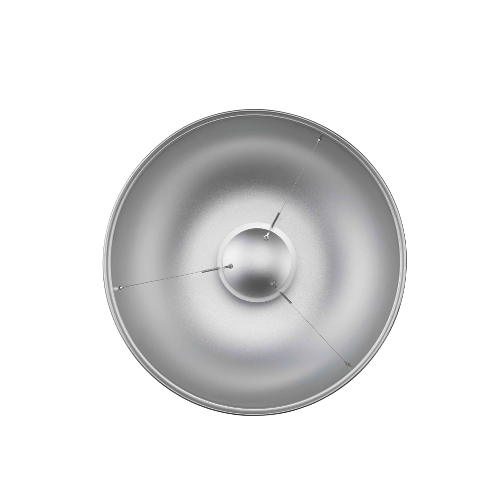 Pro Beauty Dish 55CM Zilver