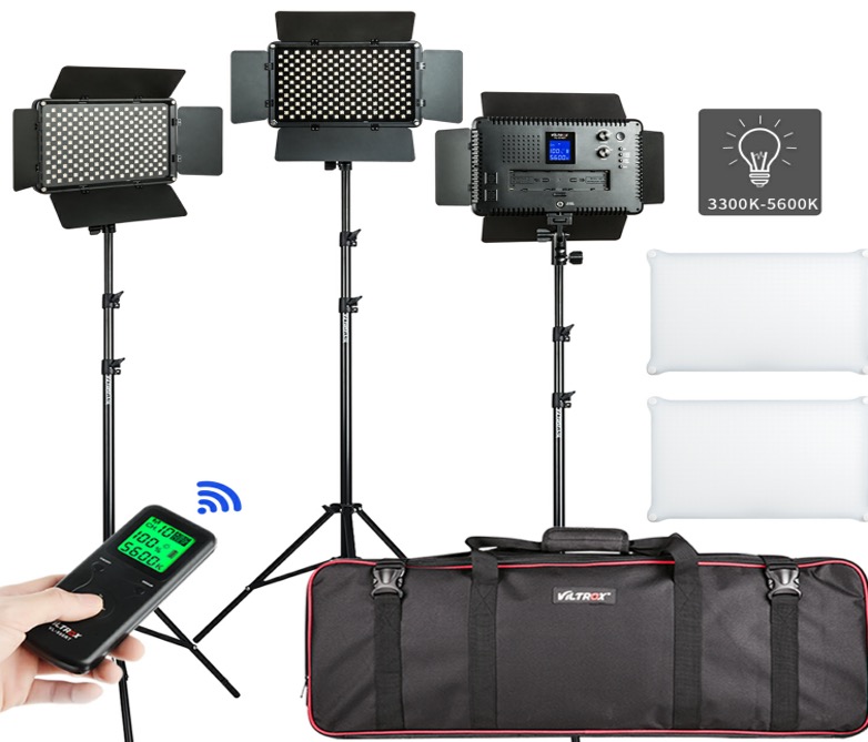 VL D640T LED Light Triple Kit