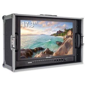 SEETEC 17.3′ 1920Ã1080 Pro Broadcast LCD Monitor with 3G SDI HDMI AV (suitcase)