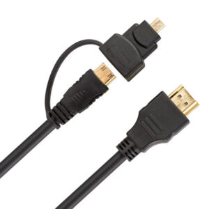 Micro/Mini 2 in 1 HDMI Cable