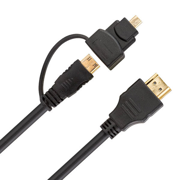 Micro/Mini 2 in 1 HDMI Cable