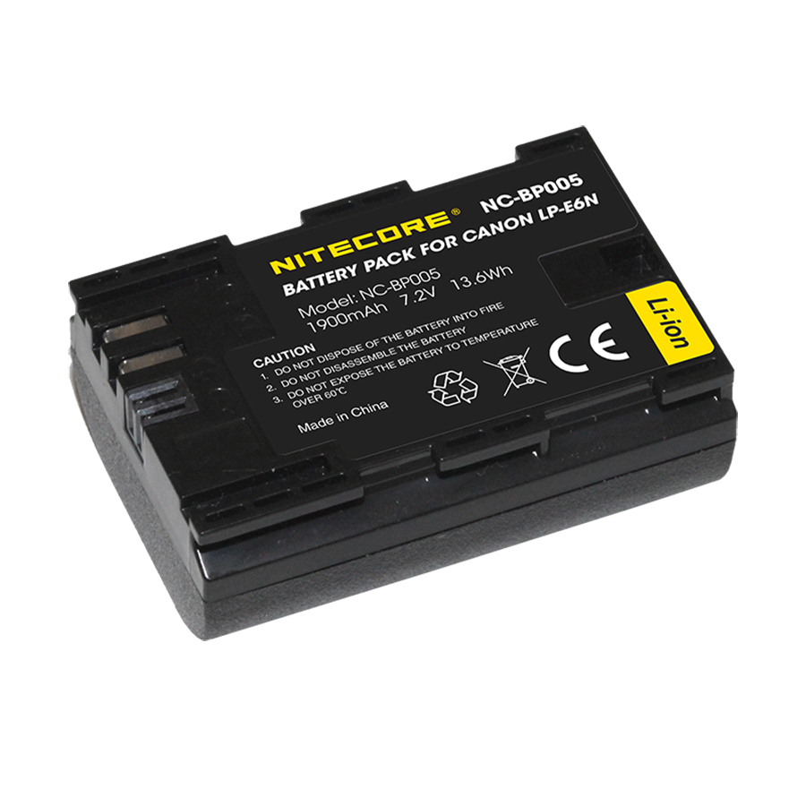 NC BP005 (Canon LP E6N) 1900mAh