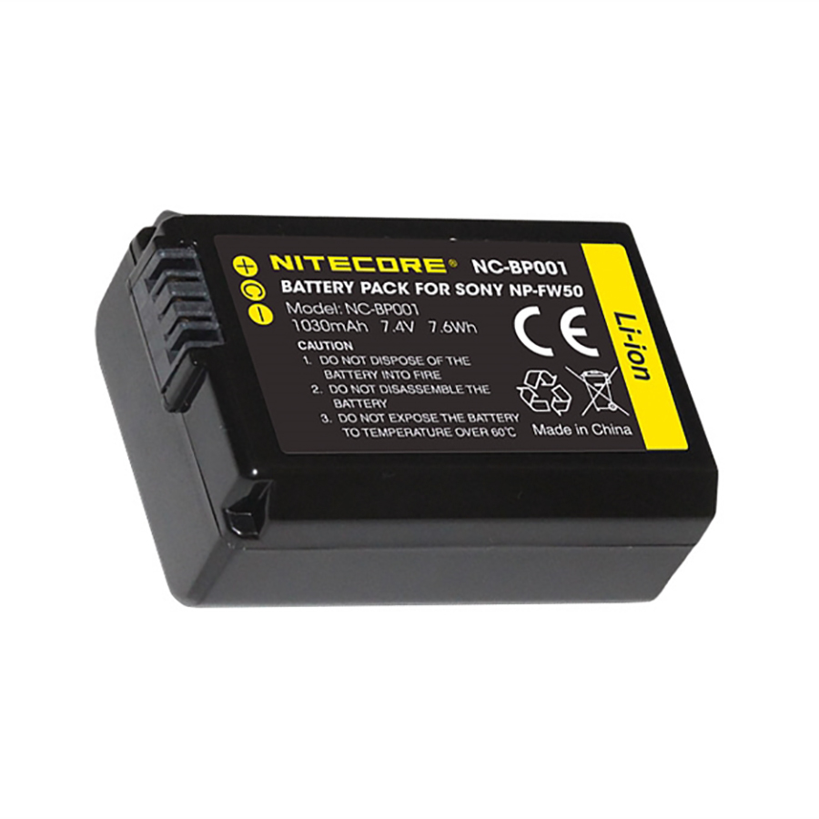 NC BP001 Battery (Sony NP FW50) 1030mAh