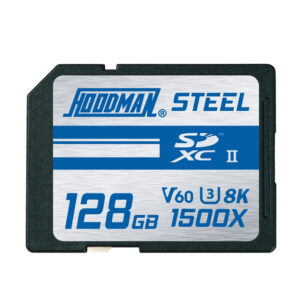 128GB 1500X SDXC UHS II, CLASS 10, U3, 8K, V60