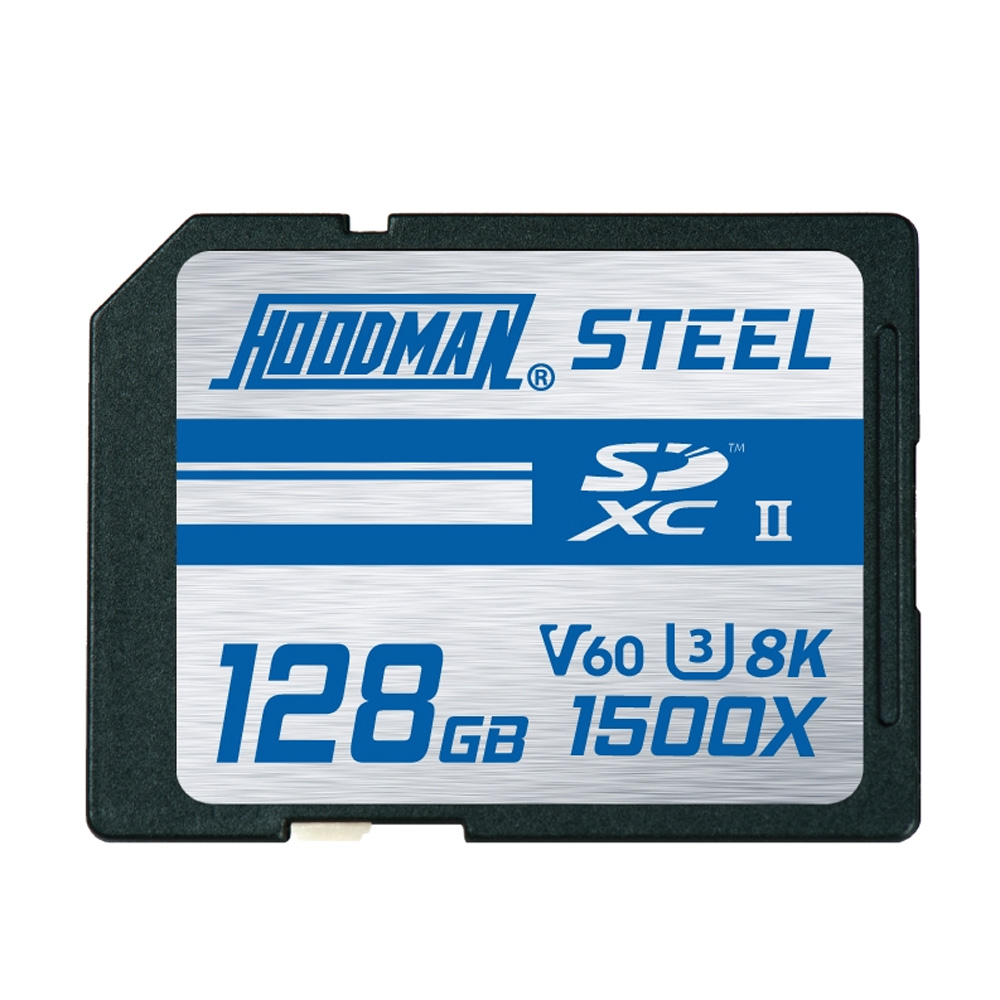 128GB 1500X SDXC UHS II, CLASS 10, U3, 8K, V60