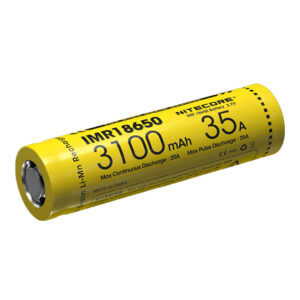 IMR18650 Flat Top 3100mAh 35A (2 stuks)