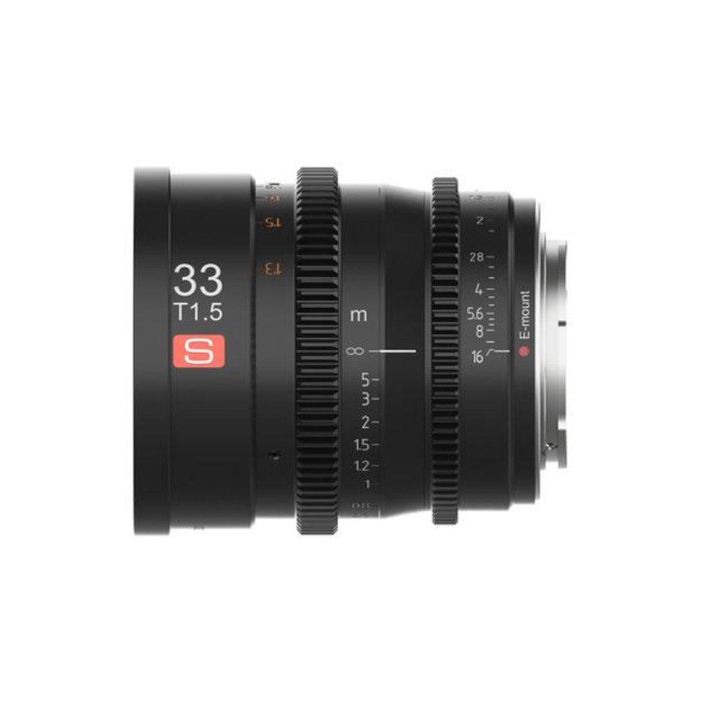 S 33 T1.5 Cine APS C MF Sony E mount