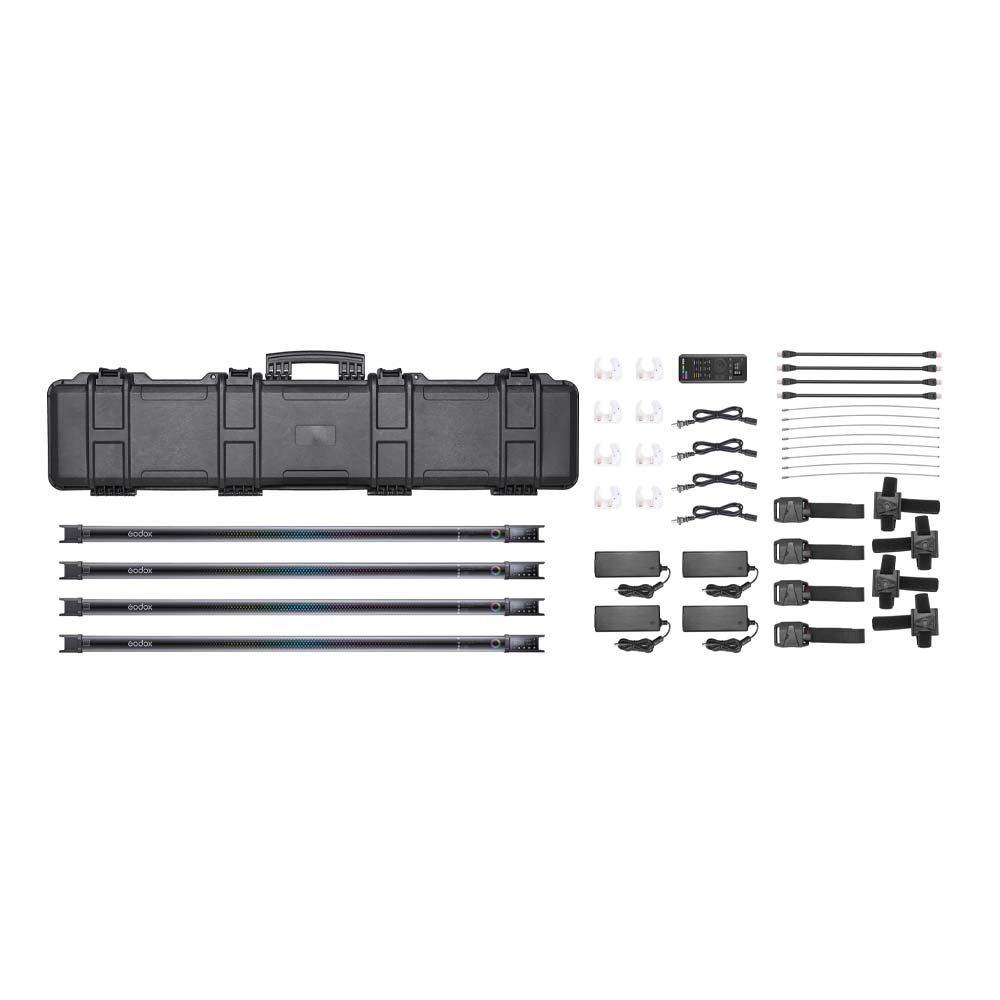 TL120 RGB Tube Light Four lights Kit