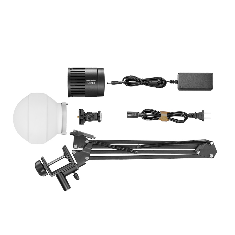 Litemons LED Tabletop Video Light Single Light Kit