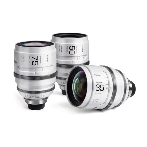 Anamorphic Cine Set 35,50,75mm T2.0 1.33X PL mount