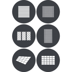 GP GS4 GOBO Set for MG1200Bi