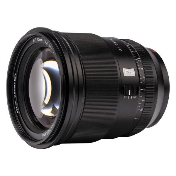 XF 75 F1.2 AF PRO Nikon Z mount APS C
