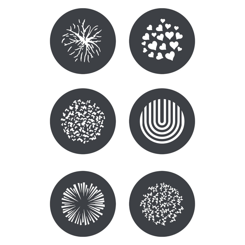 GP GS2 GOBO Set for MG1200Bi