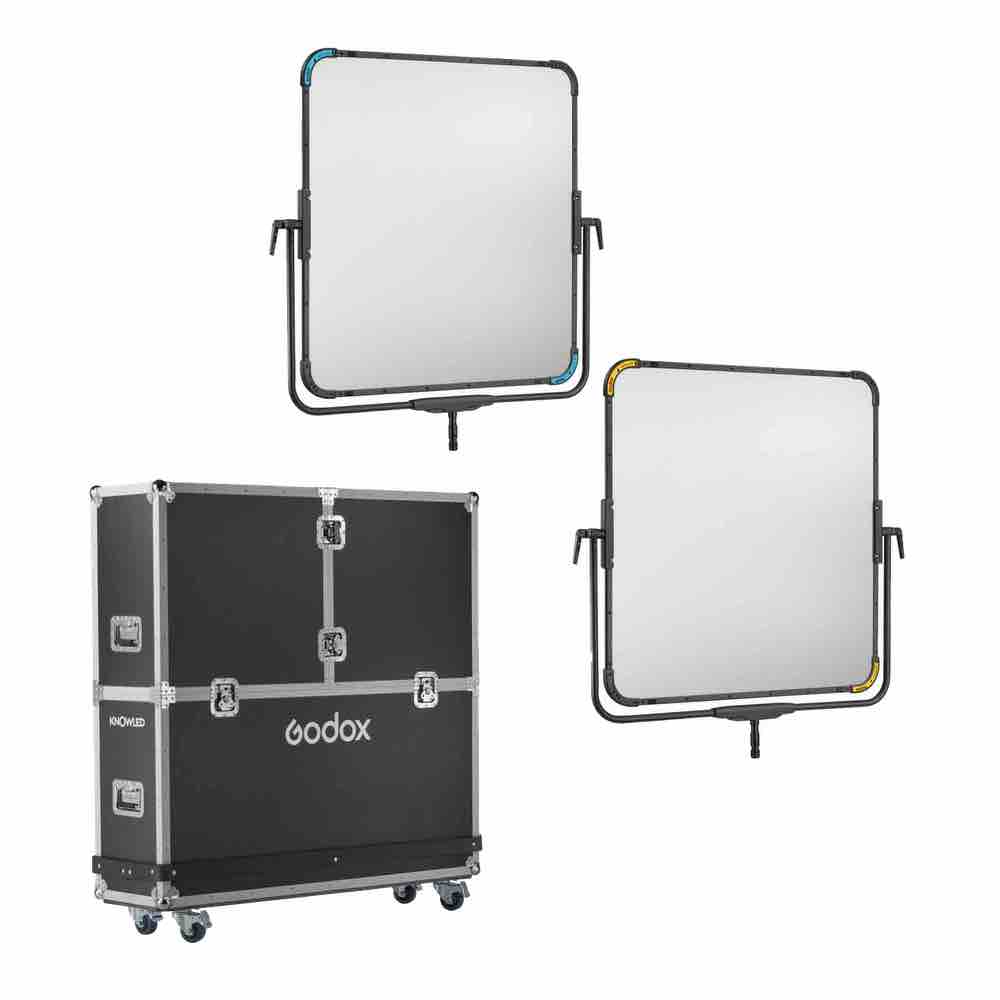LiteFlow reflector 100cm Kit with Flight Case K1B